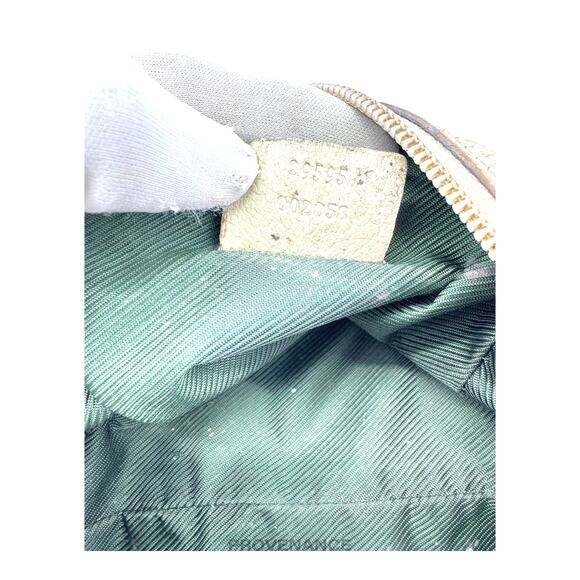 🔴 Gucci GG Canvas Zip Pouch - Brown  Ivory - Picture 10 of 10